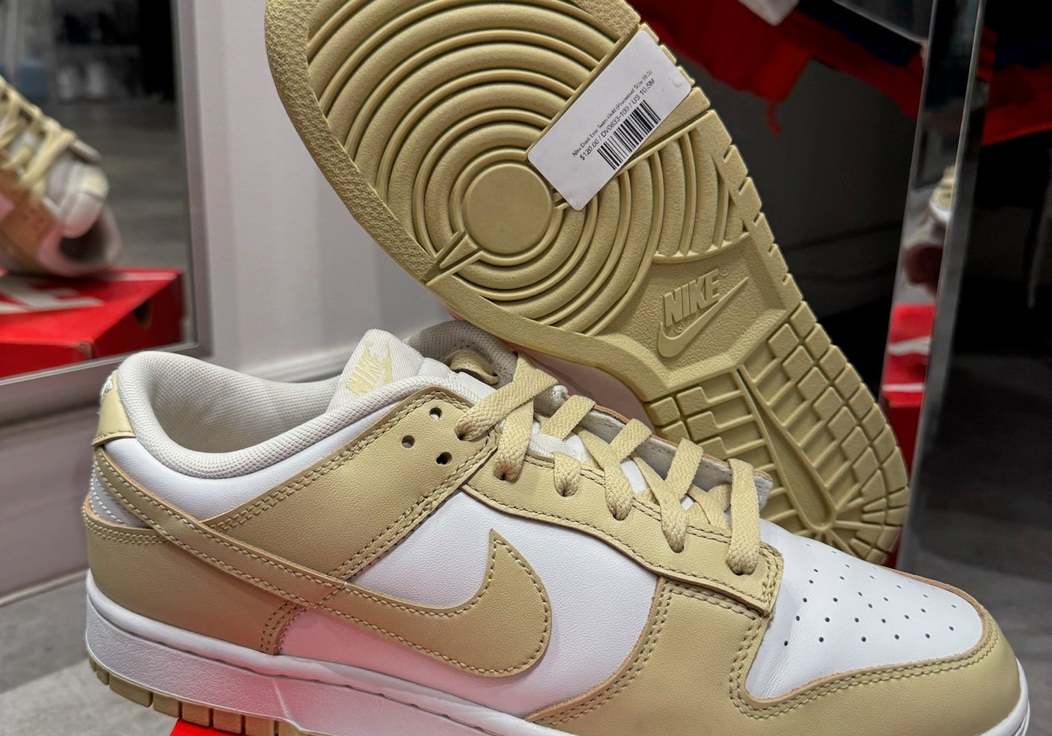 Nike Dunk Low Team Gold (Preowned Size 10.5)