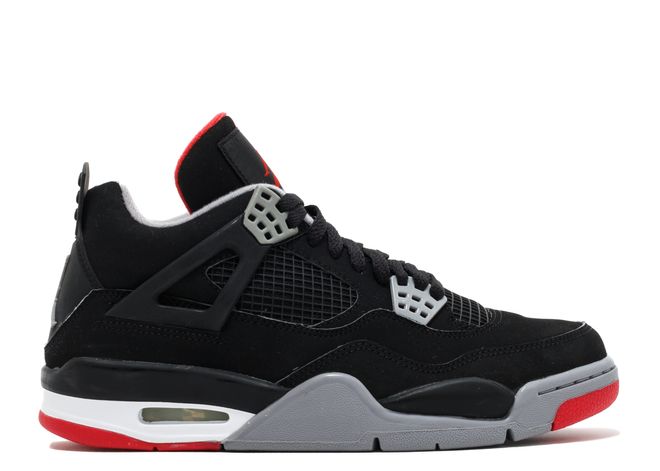 Jordan 4 Retro CDP Bred Black Cement (2008) (Preowned)