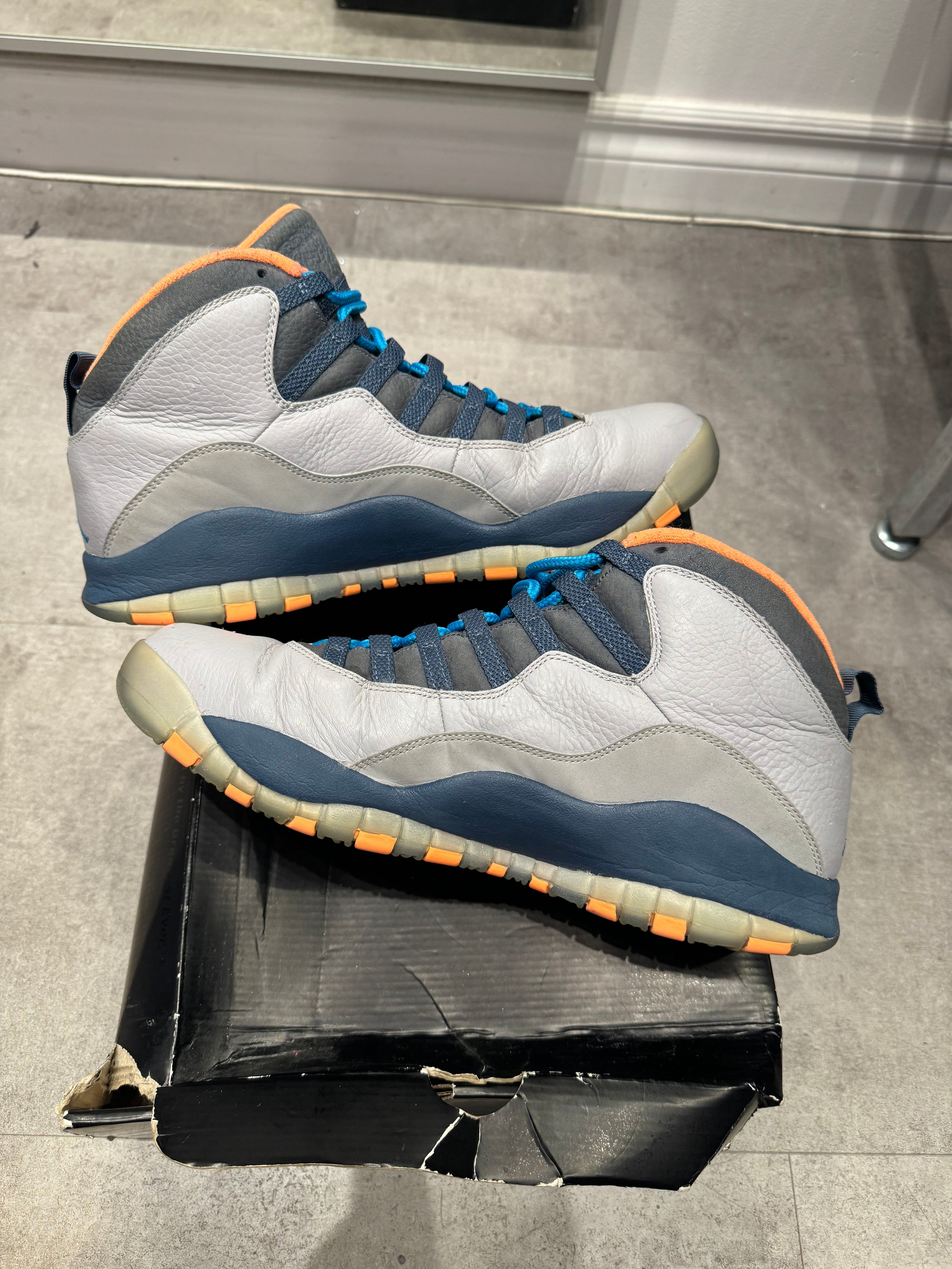 Jordan 10 Retro Bobcats (Preowned Size 12)