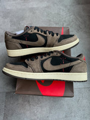 Jordan 1 Retro Low OG SP Travis Scott Mocha (Preowned Size 9 Worn 3 times)