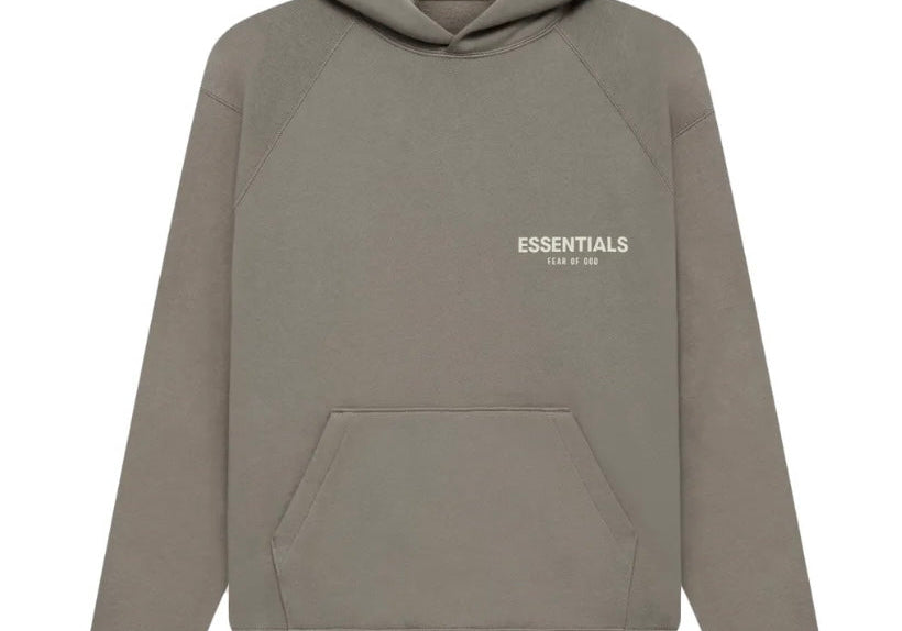 Fear of God Essentials Hoodie (SS22) Desert Taupe (Preowned Size XXS)