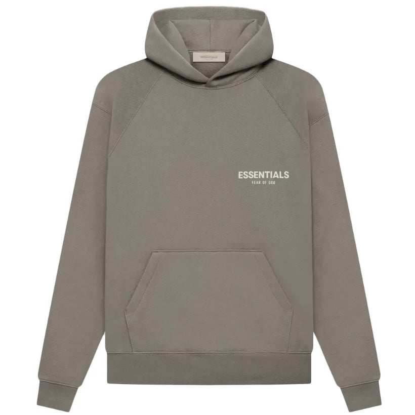 Fear of God Essentials Hoodie (SS22) Desert Taupe (Preowned Size XXS)