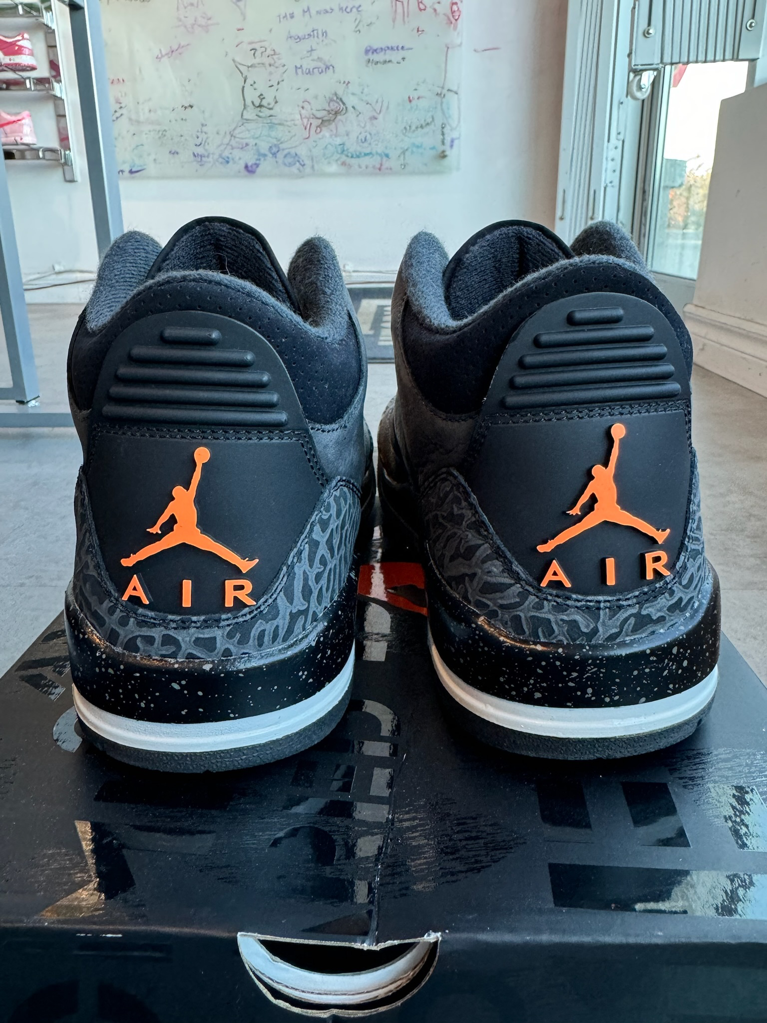 Jordan 3 Retro Fear Pack (2023) (Preowned Size 8)