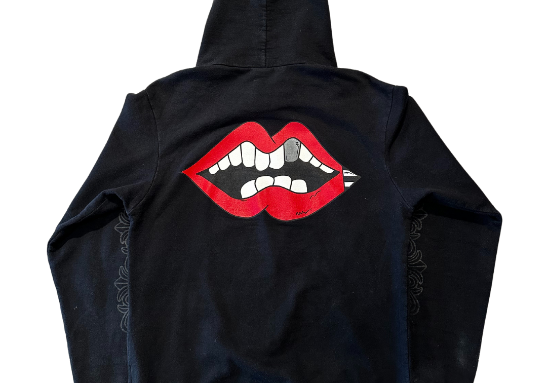 Chrome Hearts Matty Boy Chomper Horseshoe Hoodie Black (Preowned)