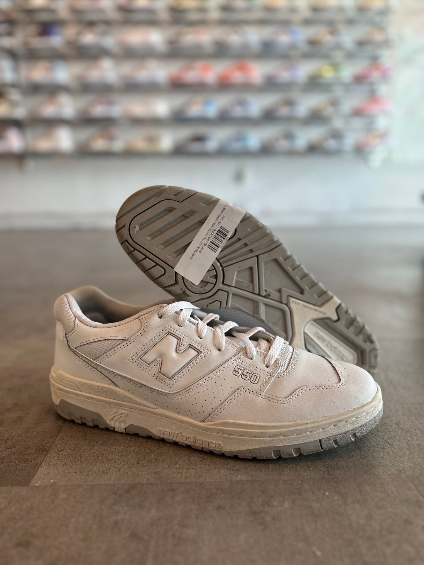 New Balance 550 White Grey (Preowned)