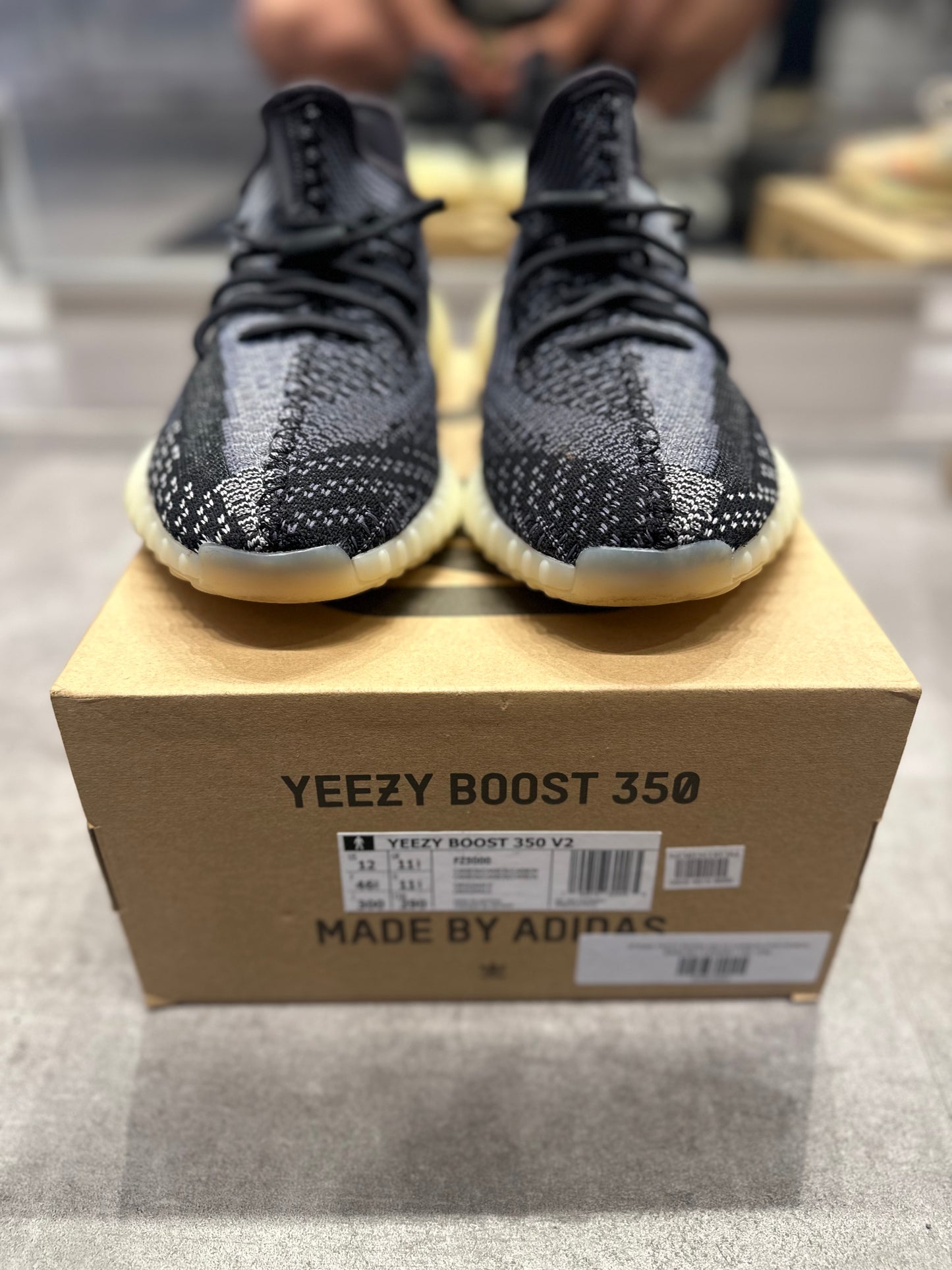 Adidas Yeezy Boost 350 V2 Carbon (Preowned Size 12)