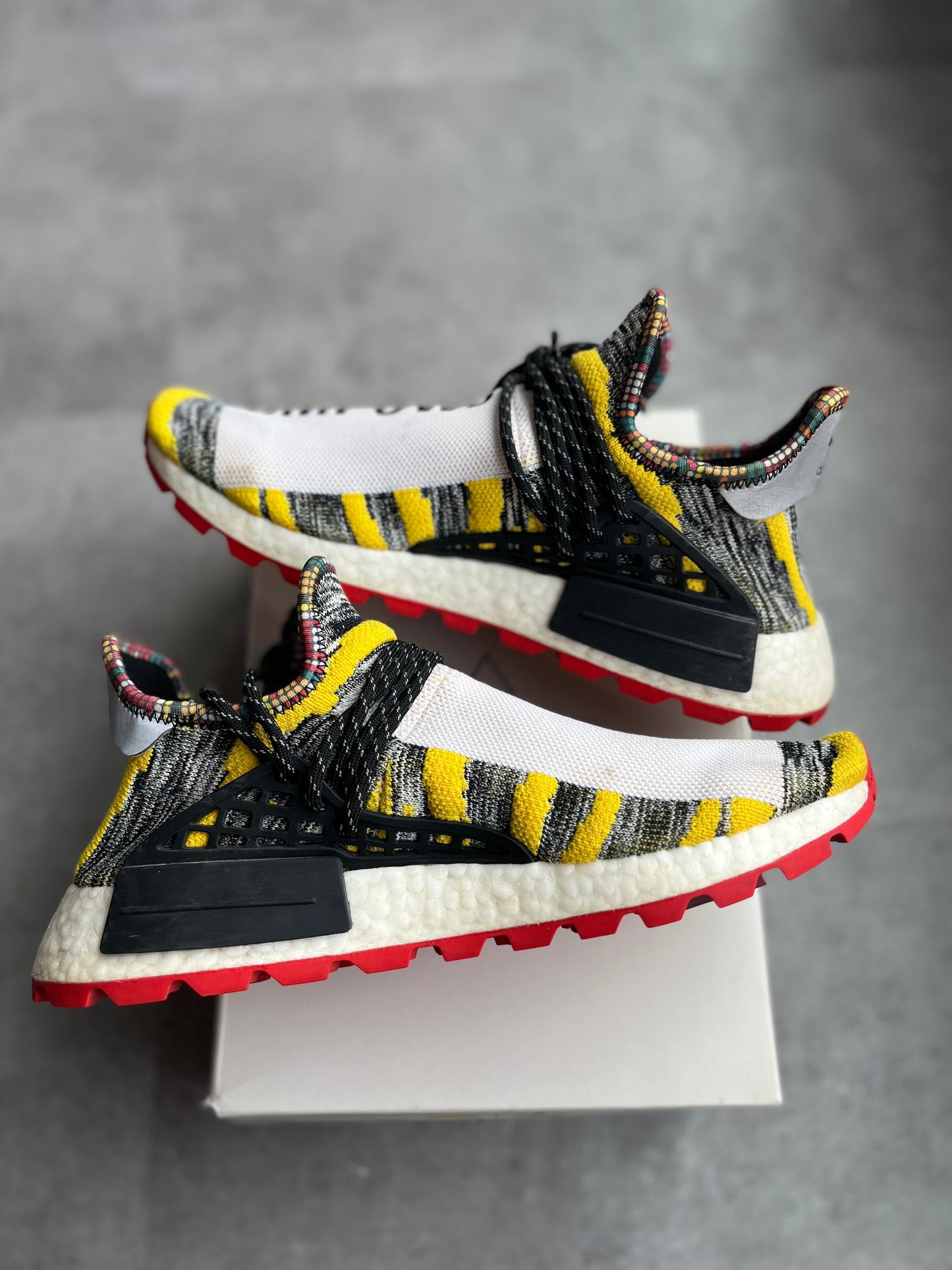 Adidas NMD Hu Pharrell Solar Pack Red (Preowned)