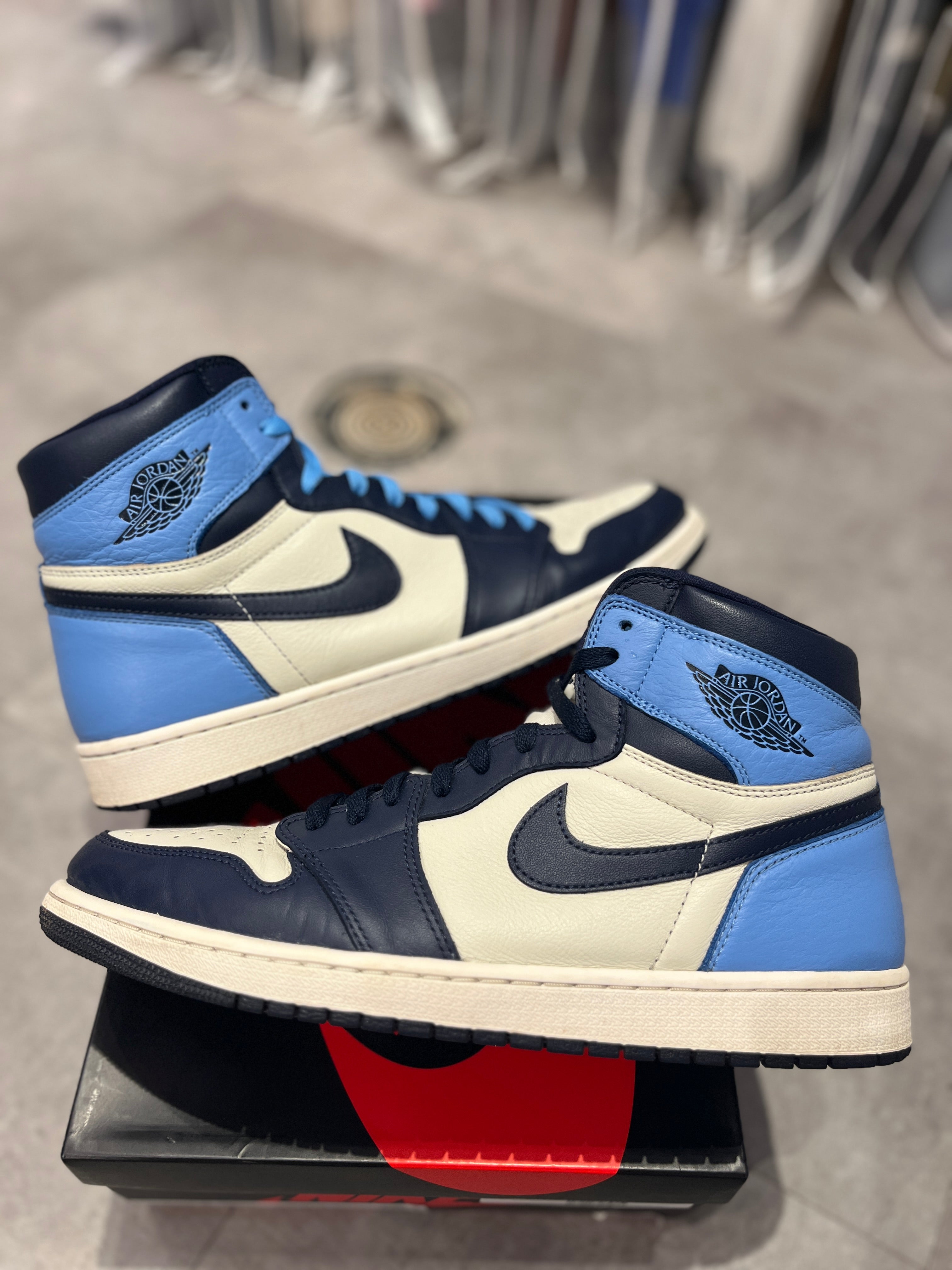 Jordan 1 sale obsidian resell