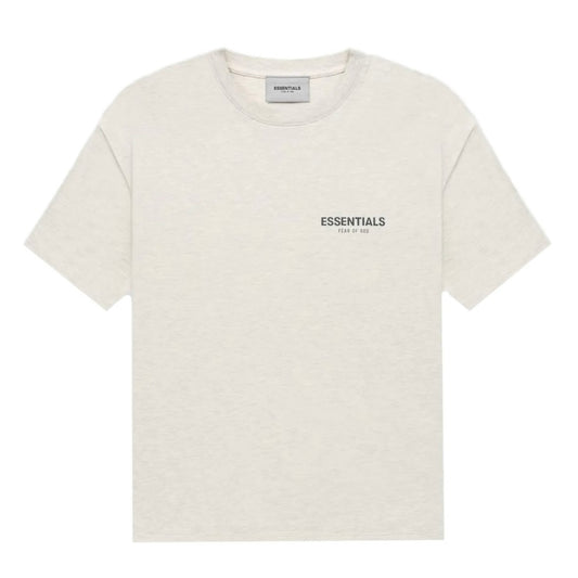 Fear of God Essentials T-Shirt (FW21) Light Oatmeal (Preowned)
