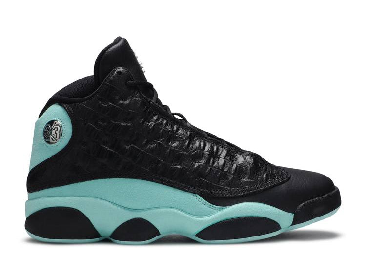 Jordan 13 Retro Black Island Green