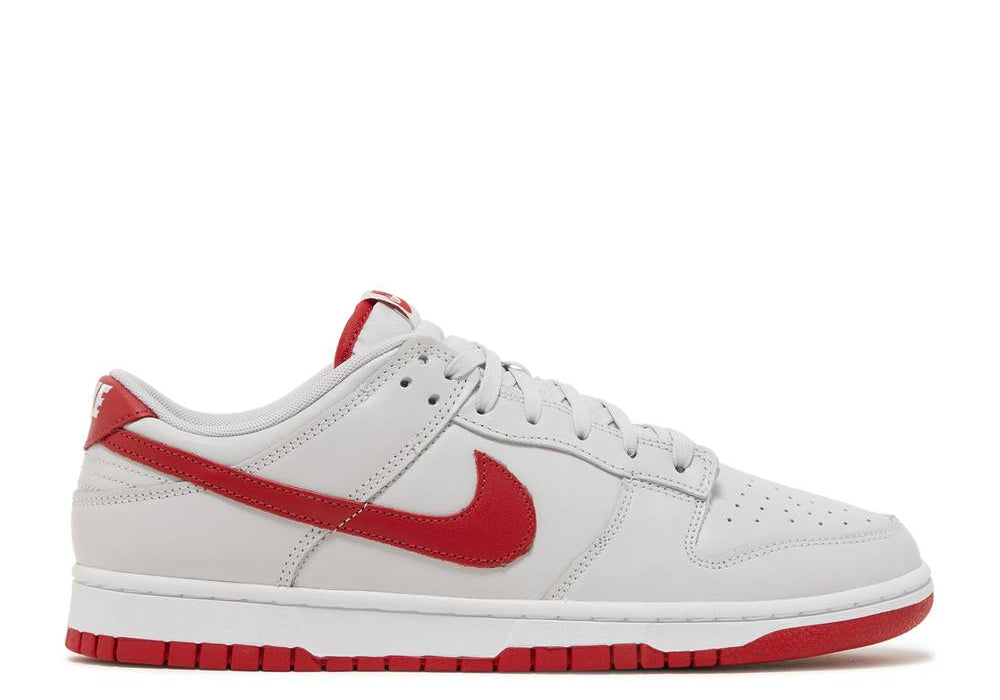 Nike Dunk Low Vast Grey Varsity Red