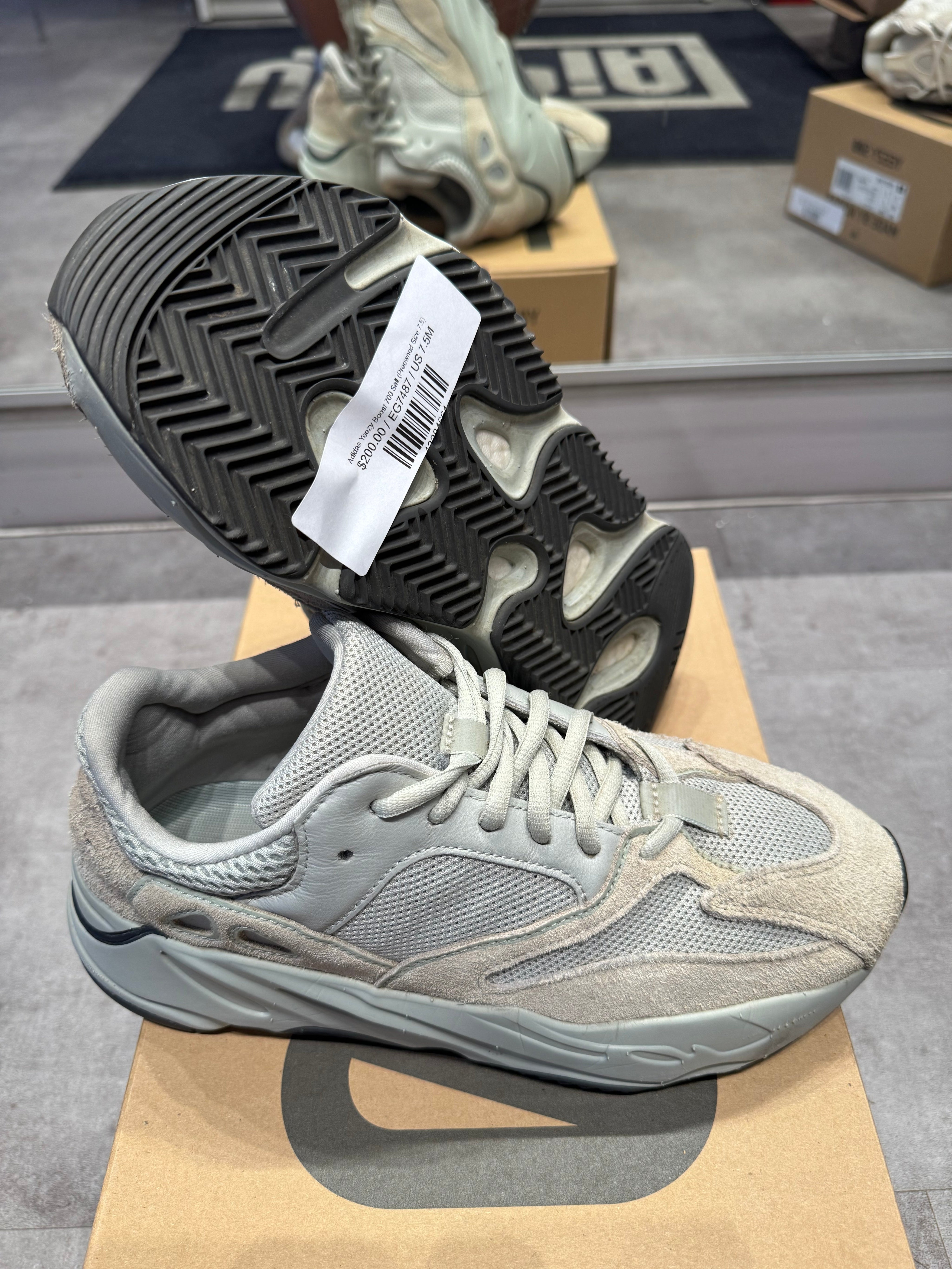 Adidas Yeezy Boost 700 Salt (Preowned Size 7.5)