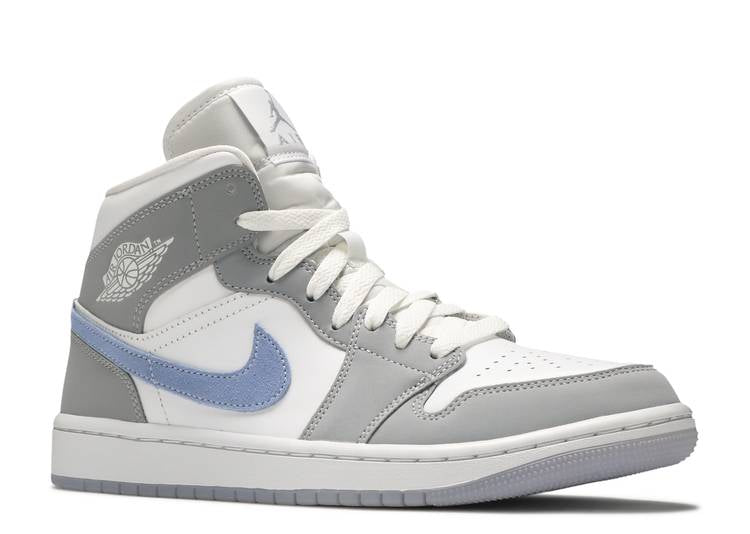 Jordan 1 Mid Wolf Grey Aluminum (W)