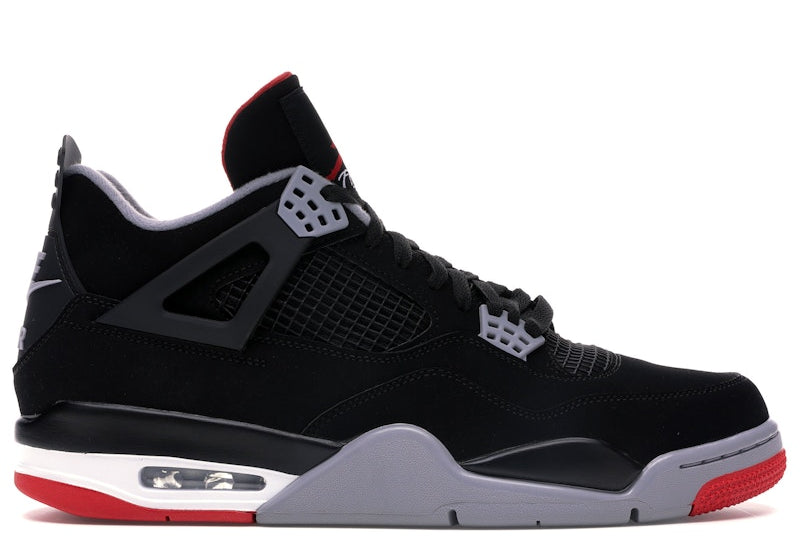 Jordan 4 Retro Bred (2019) (Preowned Size 12)