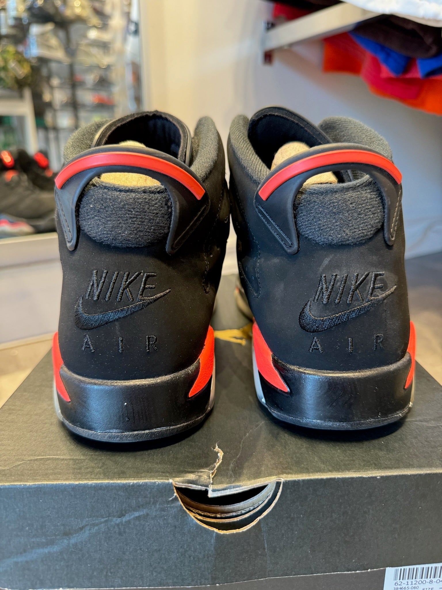 Jordan 6 Retro Black Infrared (2019) (GS) (Preowned)