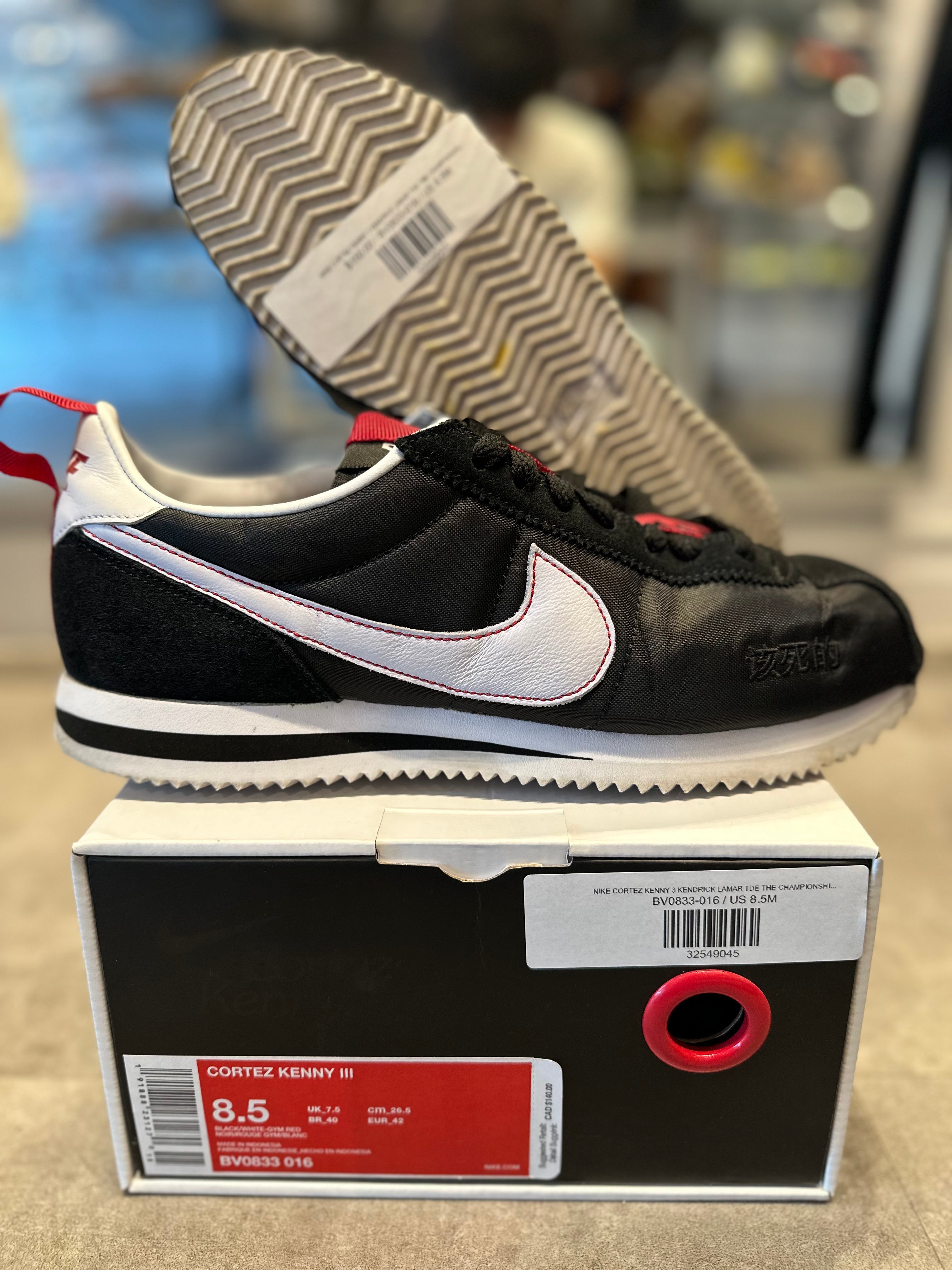 Nike Cortez Kenny 3 Kendrick Lamar TDE The Championship (Preowned)