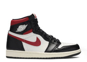 Jordan 1 Retro High Black Gym Red (Preowned Size 10)