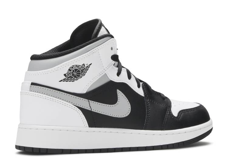 Jordan 1 Mid White Shadow (GS)