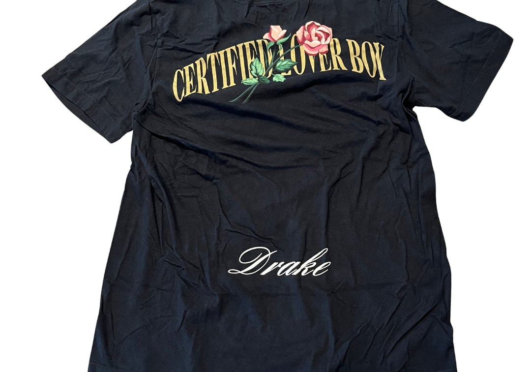 Nike X Drake Certified Lover Boy Rose T-Shirt Black (Preowned)