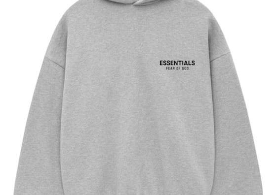 Fear of God Essentials Fleece Hoodie Light Heather Gray (FW24)