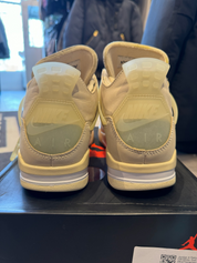 Jordan 4 Retro Off-White Sail (W)(Preowned Size 9.5W/8M)