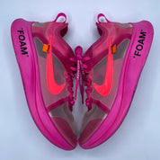 Nike Zoom Fly SP Off-White Tulip Pink (Preowned Size 9.5)