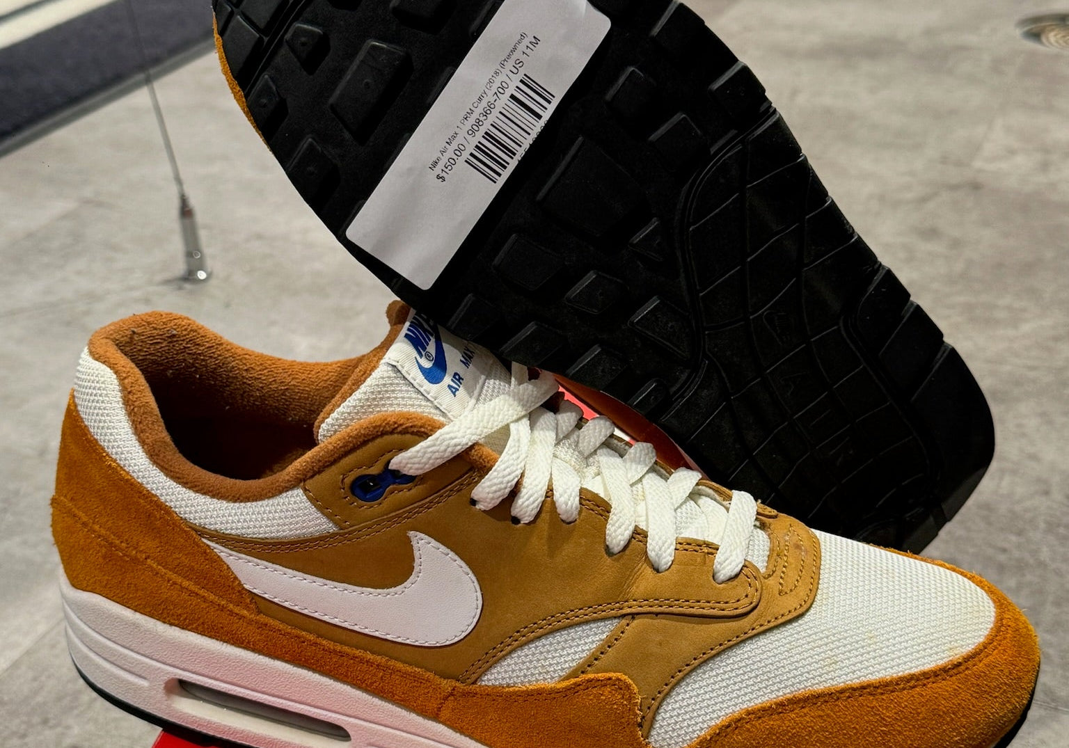 Nike Air Max 1 PRM Curry (2018) (Preowned)