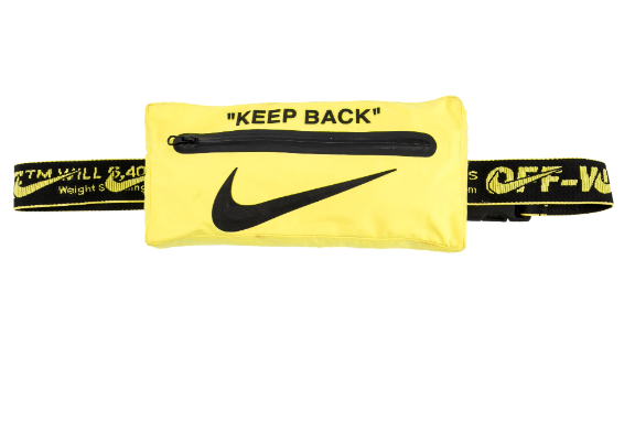 Nike x Off-White "Keep Back" Yellow Belt Bag