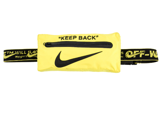 Nike x Off-White "Keep Back" Yellow Belt Bag