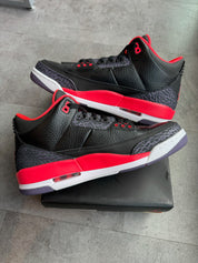 Jordan 3 Retro Crimson (Preowned Size 10.5)