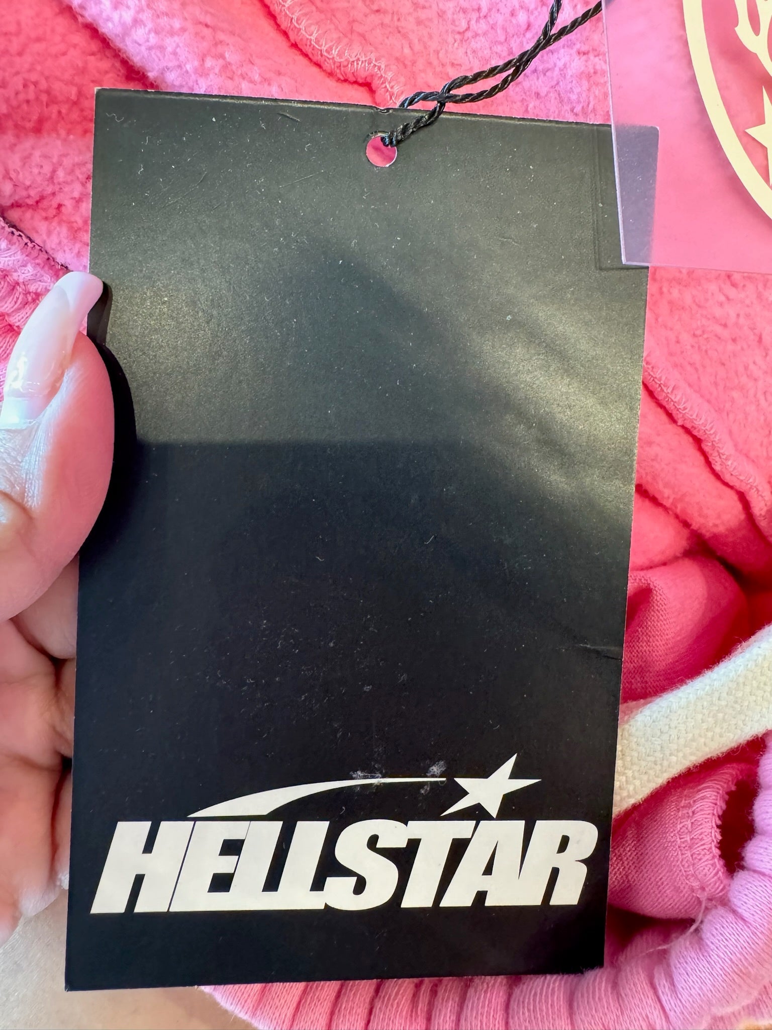 Hellstar Flame Flare Sweatpants Pink (Tried On)