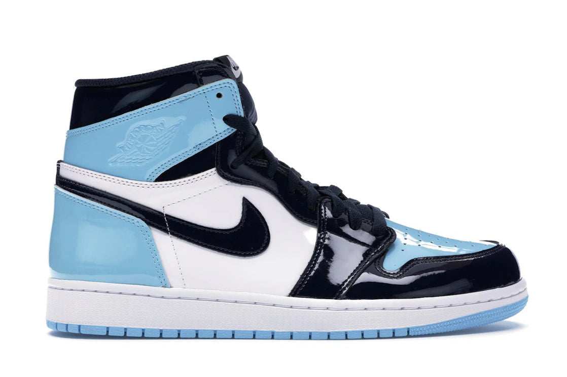 Jordan 1 Retro High UNC Patent (Women's), brand new, US Youth 6.5 – photo 1 of 4