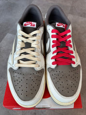 Jordan 1 Retro Low OG SP Travis Scott Reverse Mocha, pre-owned, US Men's 10 – photo 3 of 7