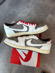 Jordan 1 Retro Low OG SP Travis Scott Reverse Mocha, pre-owned, US Men's 10 – photo 5 of 7