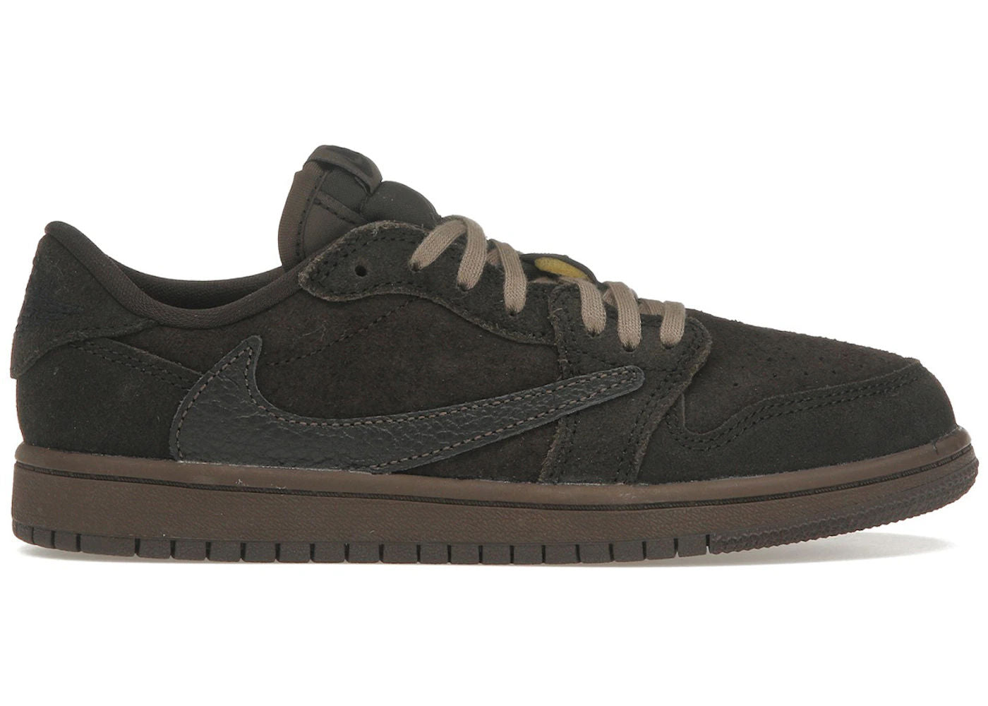 Jordan 1 Retro Low OG SP Travis Scott Velvet Brown (PS), brand new, US Kids 11