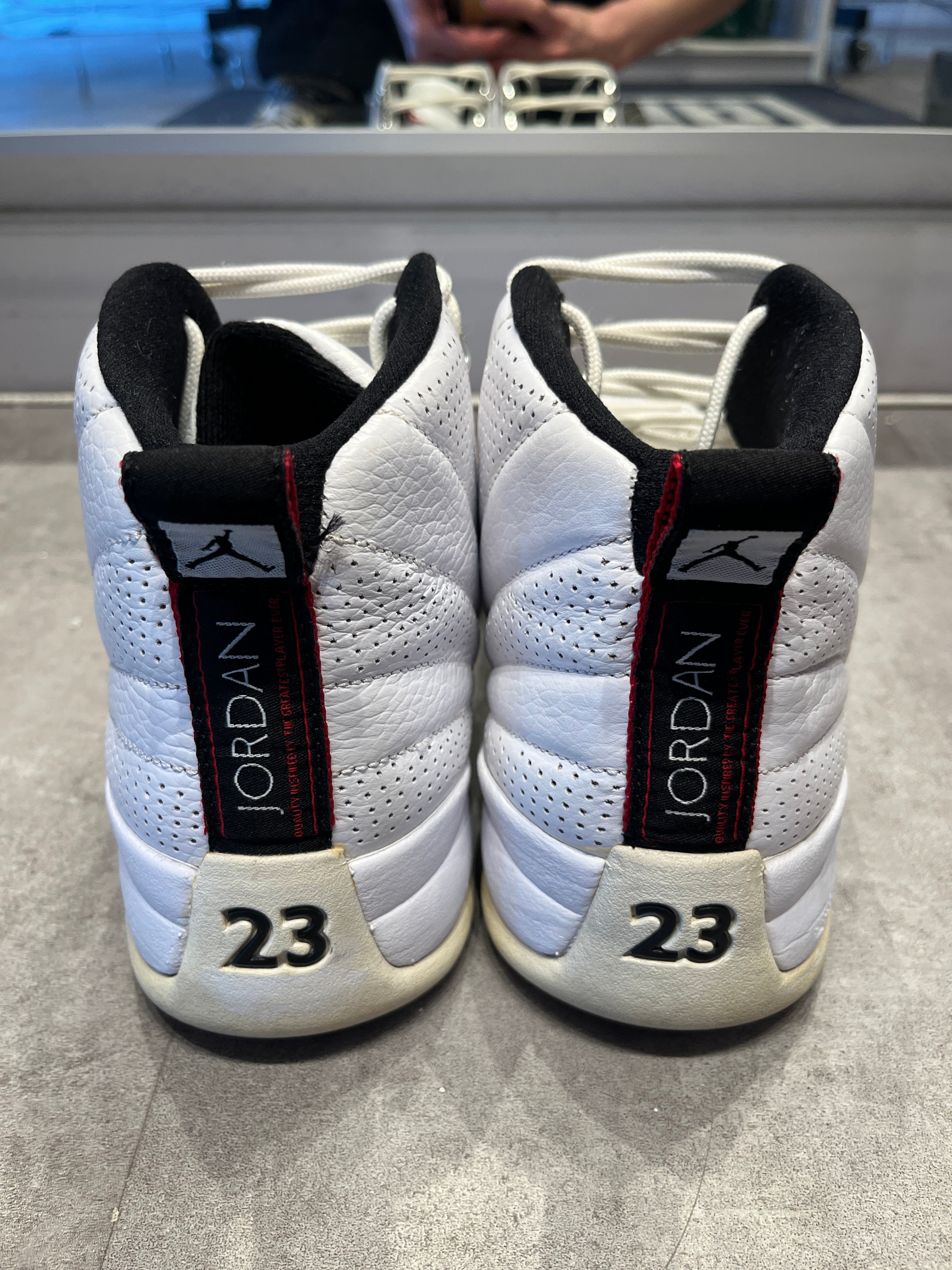 Jordan 12 Retro Rising Sun, pre-owned, US Men's 10 – photo 6 of 7