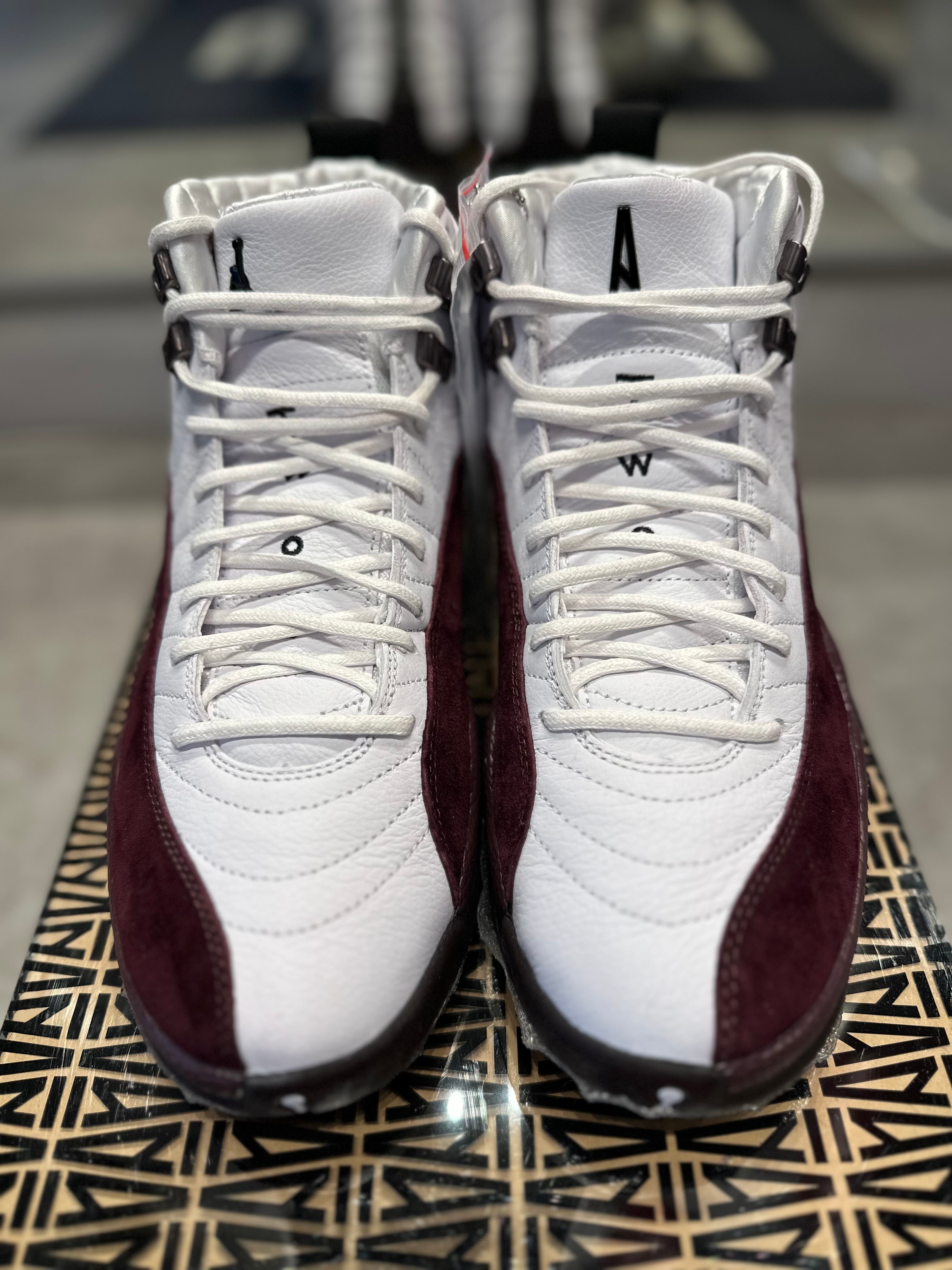 Jordan 12 Retro SP A Ma Maniere White, pre-owned, US Men's 10 – photo 2 of 7