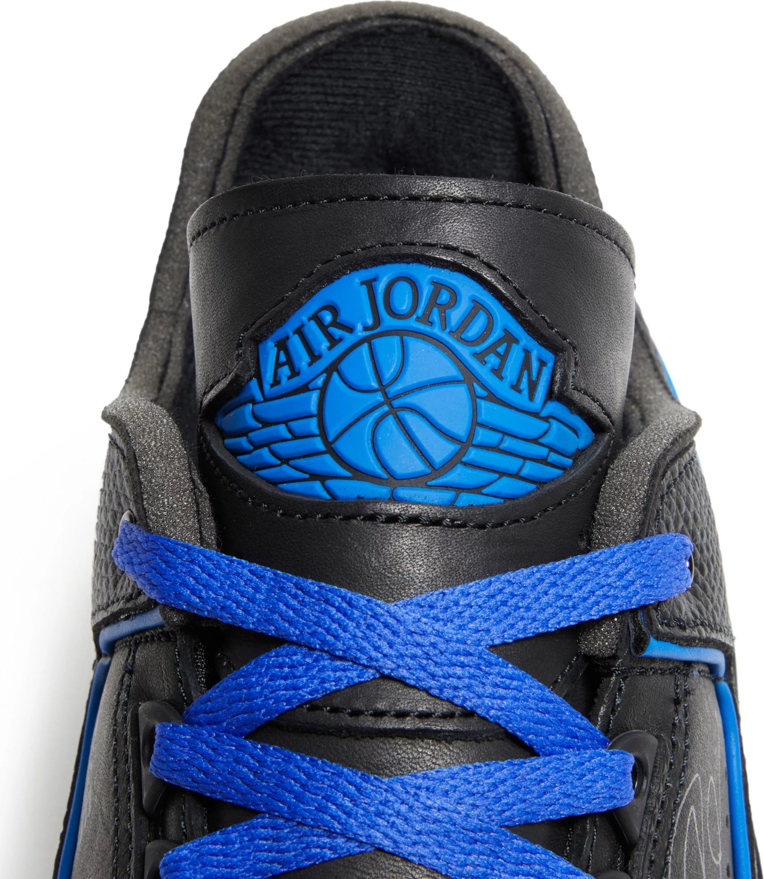 Jordan 2 Retro Low SP Off-White Black Blue, brand new, US Men's 15 – photo 4 of 7