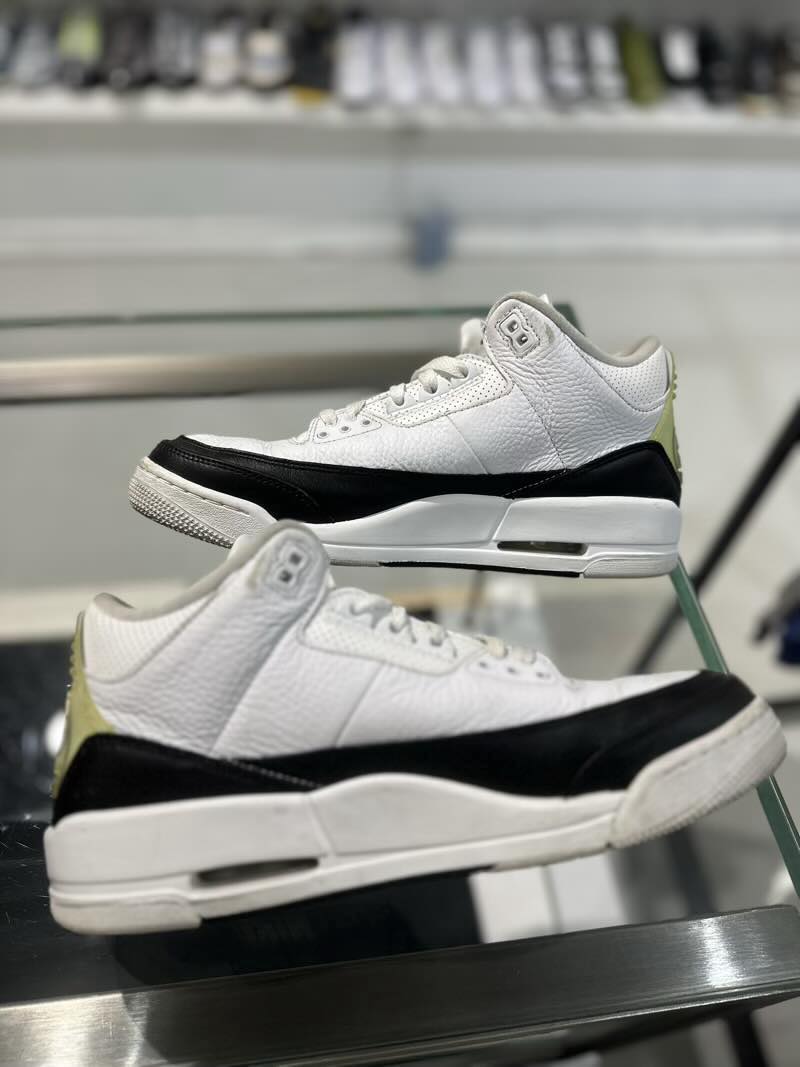 Jordan 3 Retro Fragment, pre-owned, US Men's 10 – photo 4 of 6
