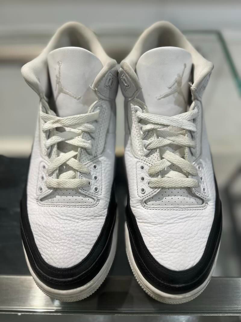 Jordan 3 Retro Fragment, pre-owned, US Men's 10 – photo 5 of 6