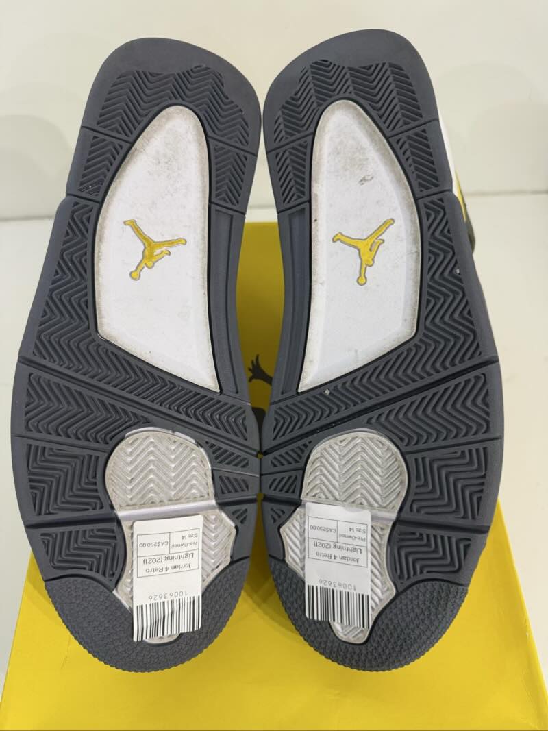 Jordan 4 Retro Lightning (2021), pre-owned, US Men's 14 – photo 7 of 7