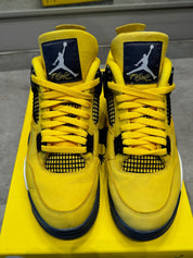 Jordan 4 Retro Lightning (2021), pre-owned, US Men's 8.5 – photo 3 of 7