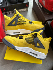 Jordan 4 Retro Lightning (2021), pre-owned, US Men's 8 – photo 5 of 7