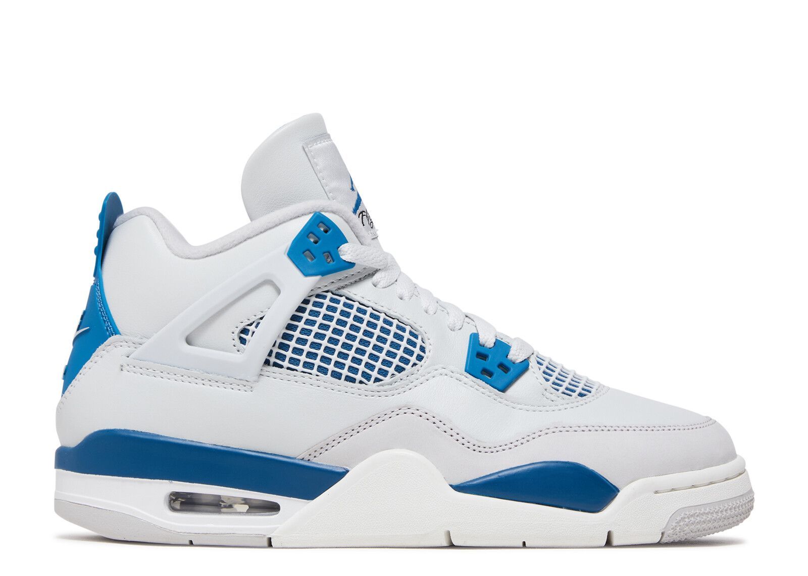 Jordan 4 Retro Military Blue (2024) (GS), brand new, US Youth 4.5 – photo 1 of 4