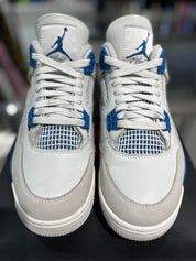 Jordan 4 Retro Military Blue (2024), pre-owned, US Men's 9.5 – photo 3 of 7