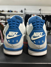 Jordan 4 Retro Military Blue (2024), pre-owned, US Men's 9.5 – photo 6 of 7