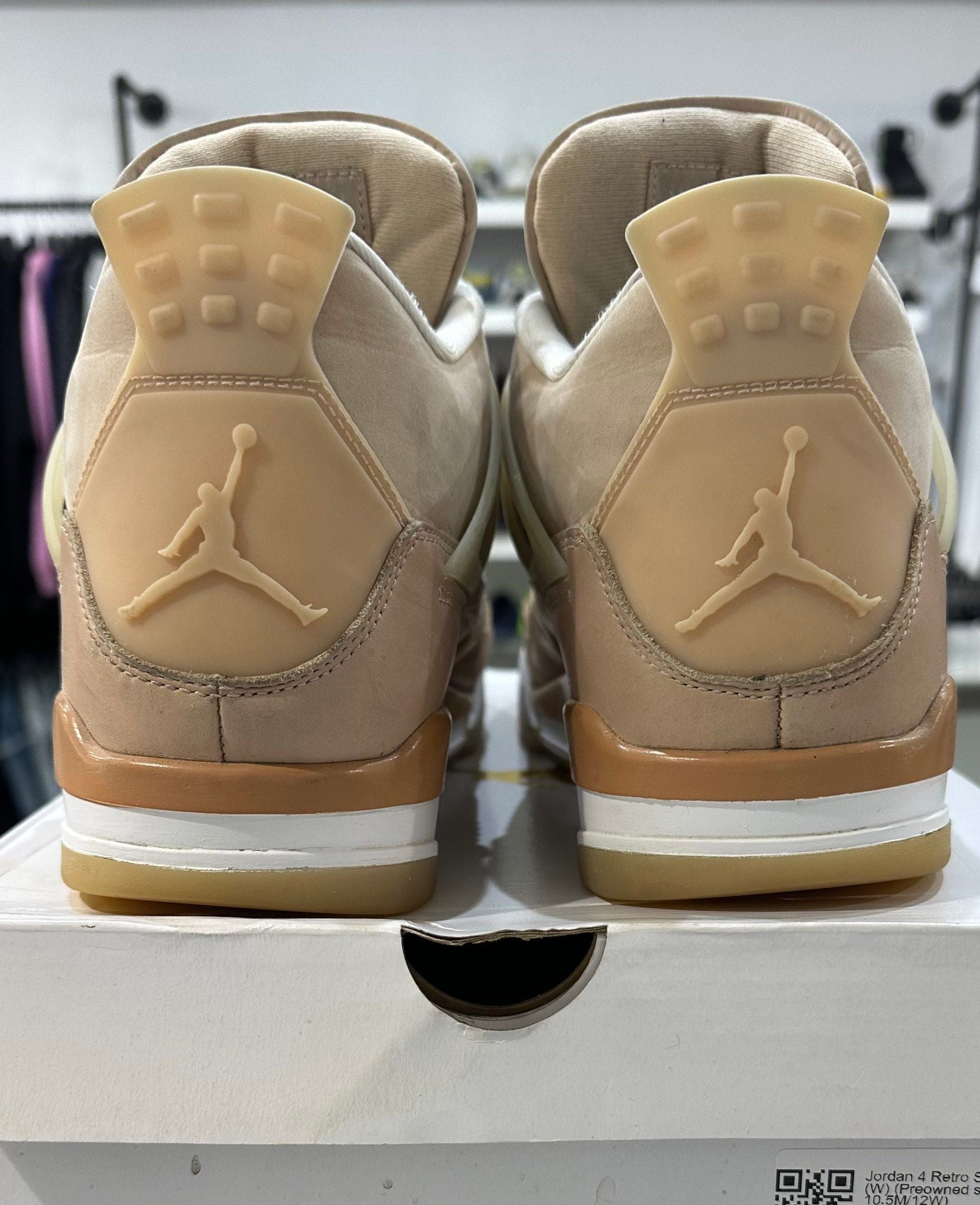 Jordan 4 Retro Shimmer (W), pre-owned, US Men's 10.5 – photo 6 of 7
