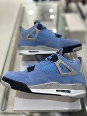 Jordan 4 Retro University Blue, pre-owned, US Men's 9 – photo 5 of 7