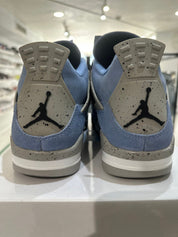 Jordan 4 Retro University Blue, pre-owned, US Men's 9 – photo 6 of 7