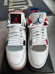Jordan 4 Retro What The, pre-owned, US Men's 10.5 – photo 3 of 7